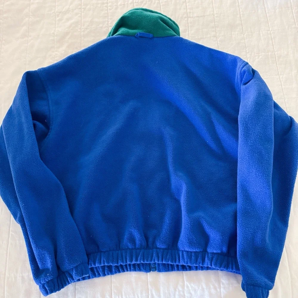 Vintage Columbia Color‎ Block Bugaboo Jacket 14/16 Boys Black Blue Green